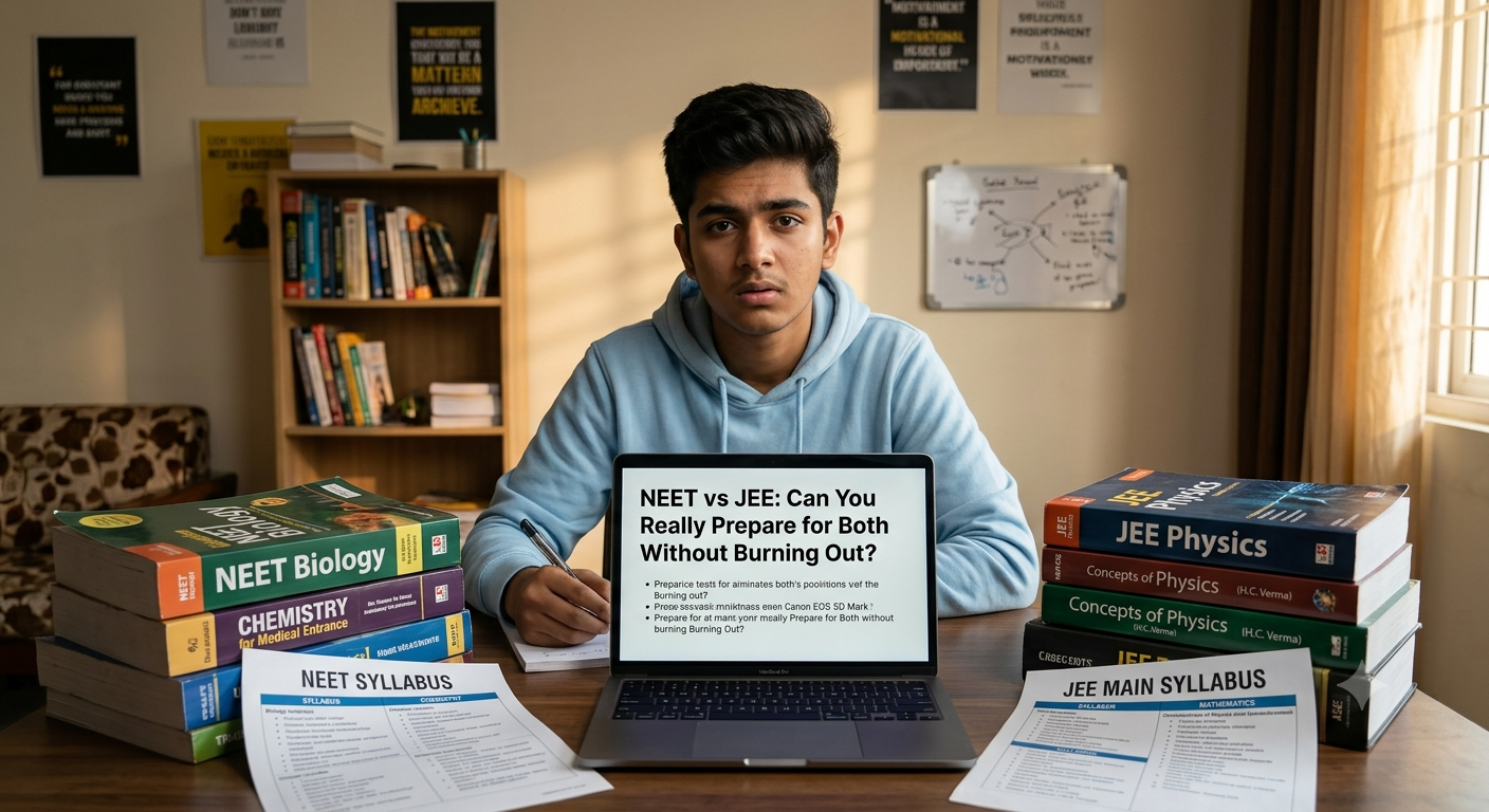 NEET vs JEE Can You Really Prepare for Both Without Burning Out.png